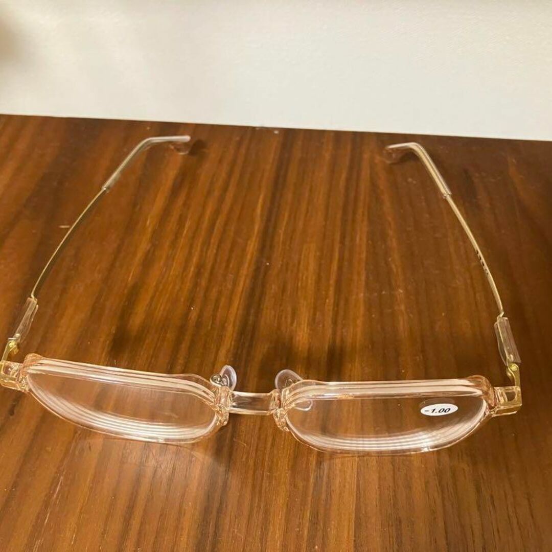 Import & Select(インポートアンドセレクト)の近視用メガネ-1.0レンズピンクおしゃれスタイリッシュアイウェア ブランド眼鏡 レディースのファッション小物(サングラス/メガネ)の商品写真