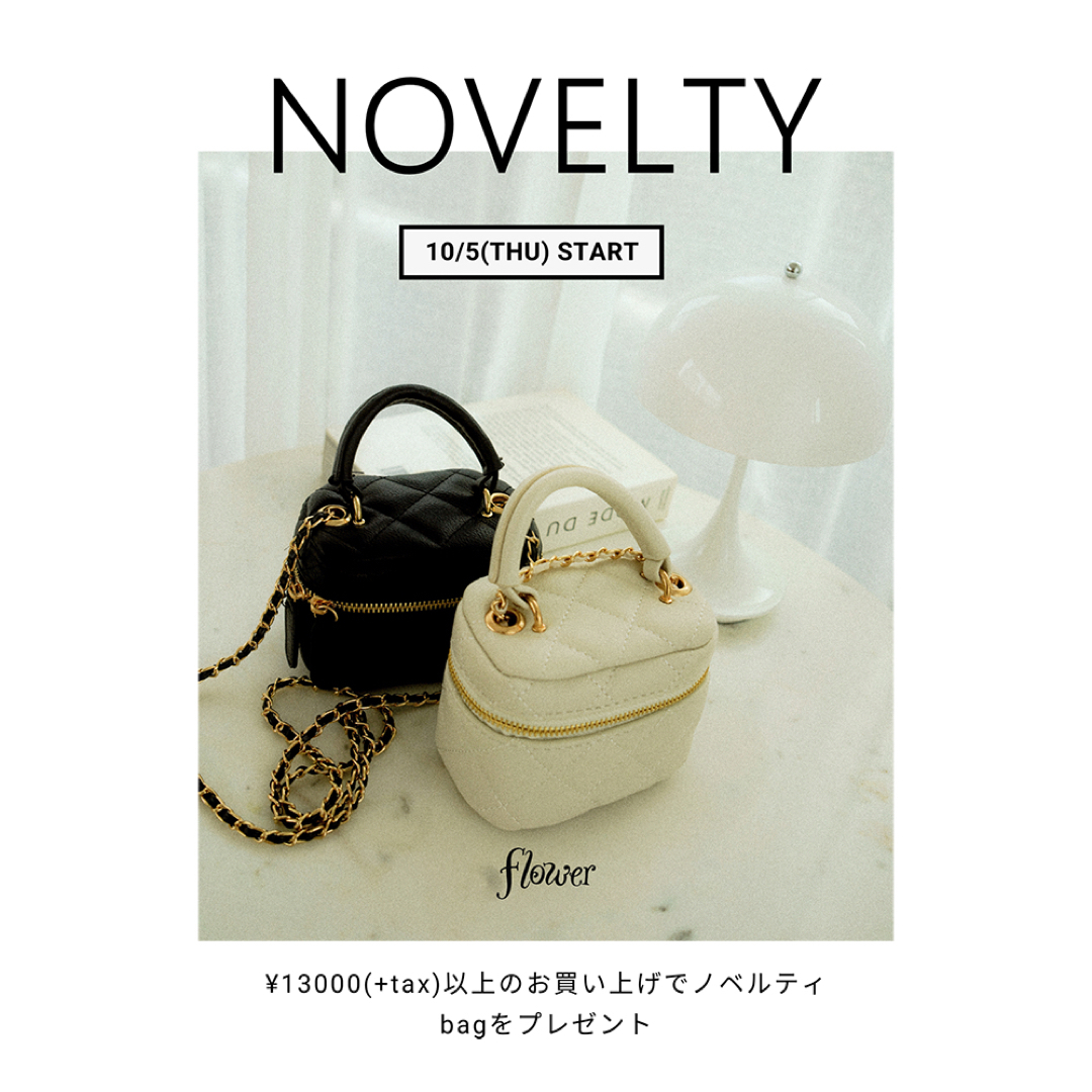 flower(フラワー)のFlower ノベルティ チェーンバッグ フラワー ノベルティー バッグ レディースのバッグ(ショルダーバッグ)の商品写真