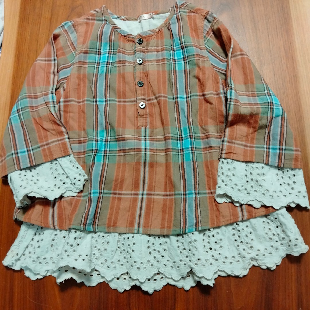 FITH(フィス)のFITH　ブラウス　チュニック　120 キッズ/ベビー/マタニティのキッズ服女の子用(90cm~)(ブラウス)の商品写真