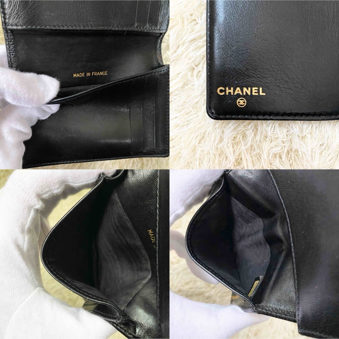 CHANEL - 極美品✨シャネル CHANEL カードケース 名刺入れ キャビア