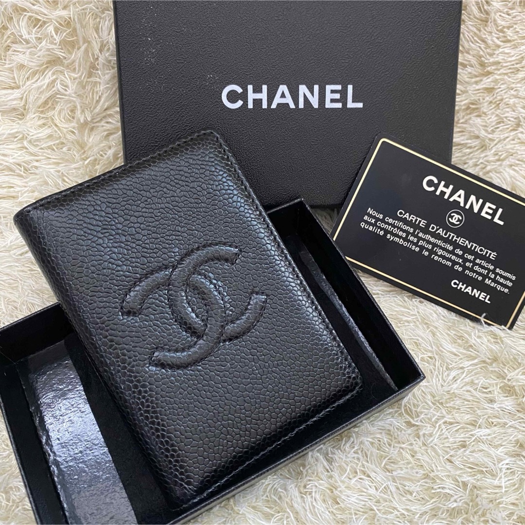 CHANEL - 極美品✨シャネル CHANEL カードケース 名刺入れ キャビア ...