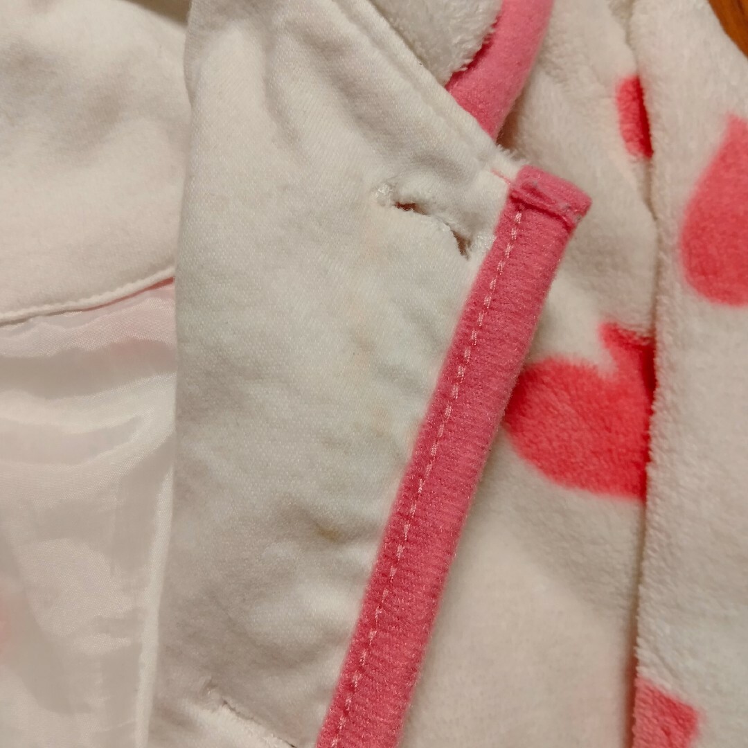 女の子　部屋着　はおり　着る毛布　ルームウェア　100 キッズ/ベビー/マタニティのキッズ服女の子用(90cm~)(パジャマ)の商品写真