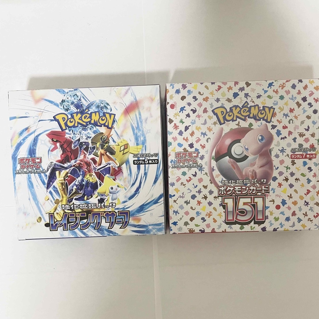 ポケモンカード151  1BOX ➕レイジングサーフ 1BOX