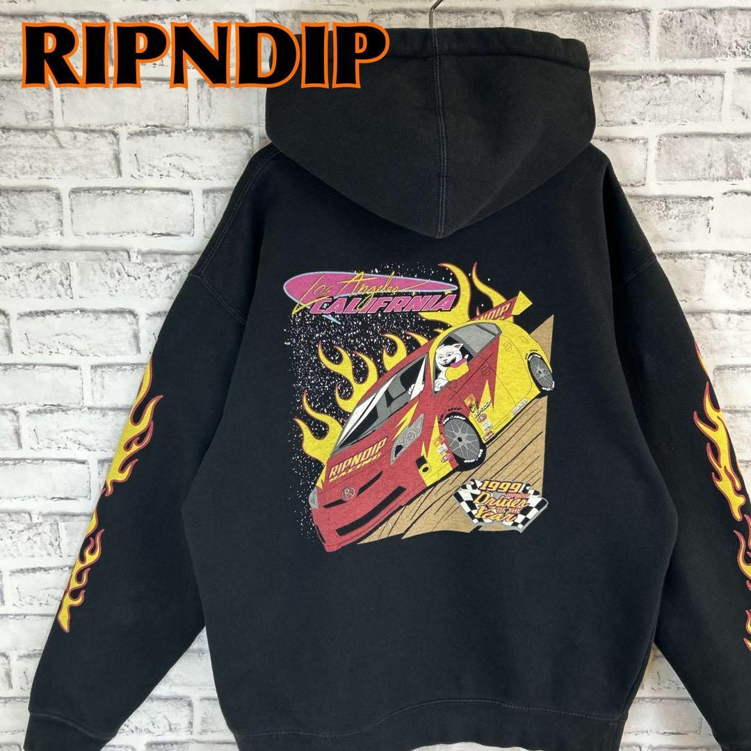 傷あり　リップンディップ　RIPNDIP ジャケット　パーカー