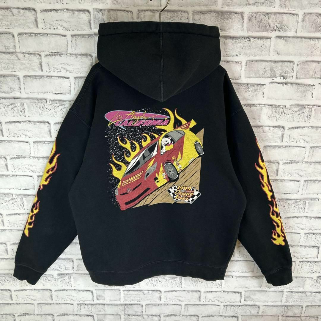 傷あり　リップンディップ　RIPNDIP ジャケット　パーカー