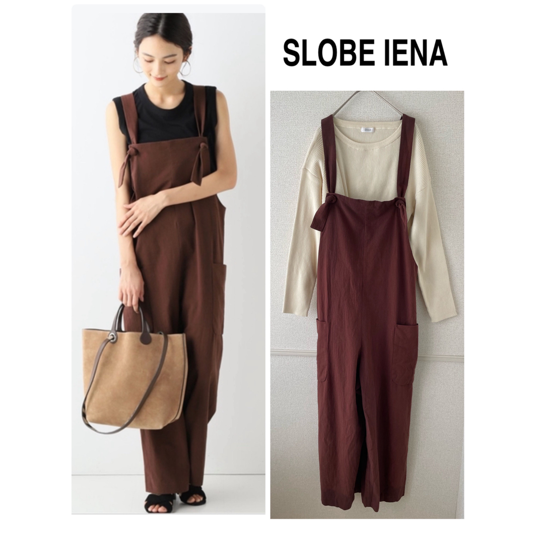 SLOBE IENA - SLOBE IENA デザインオーバーオール 美品の通販 by pico