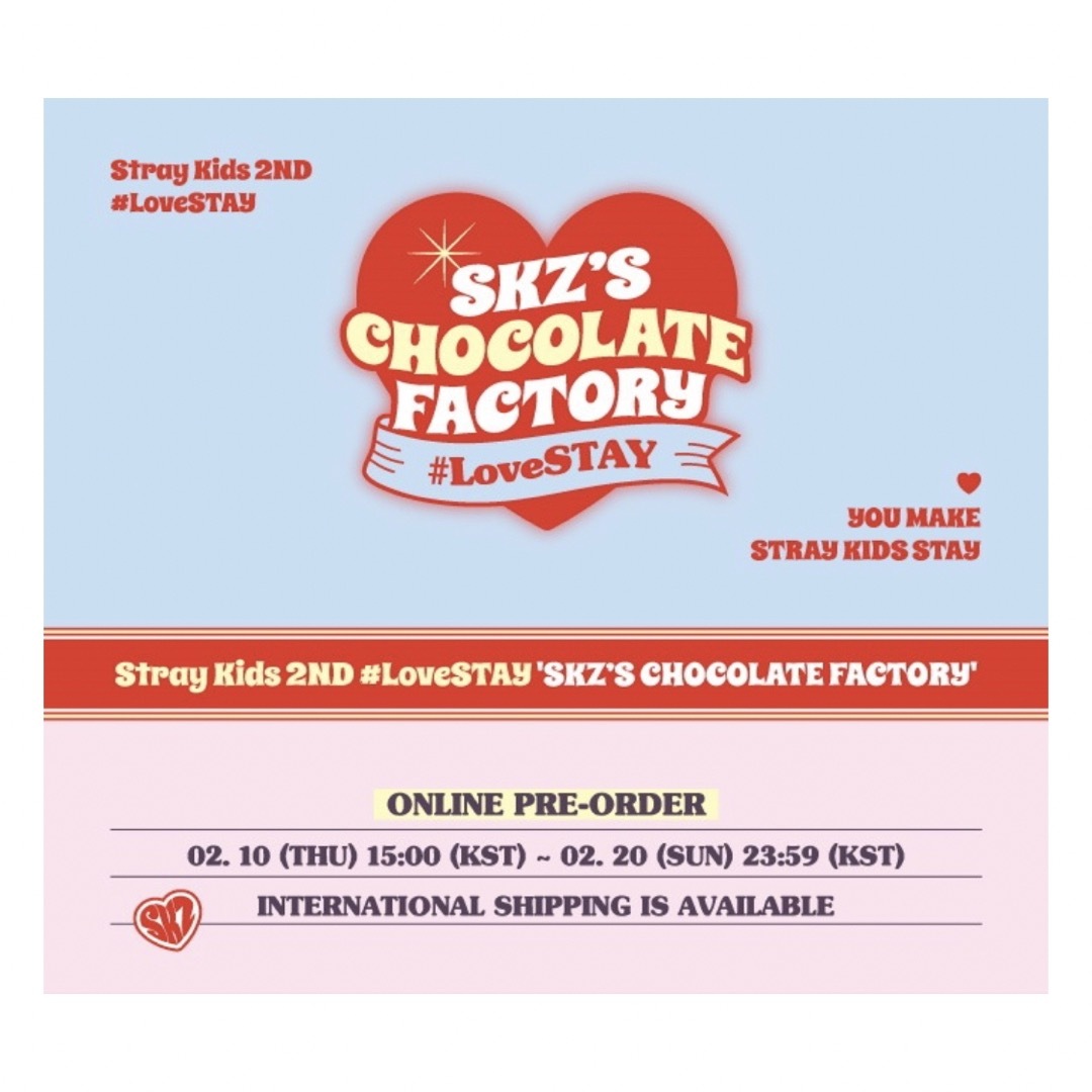 Stray Kids - Stray Kids スキズ CHOCOLATE FACTORY キャップ 帽子の