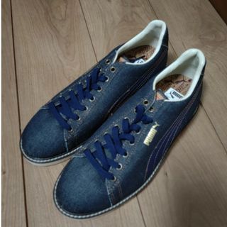 プーマ(PUMA)のPUMA FIRST ROUND LO DENIM made in japan(スニーカー)