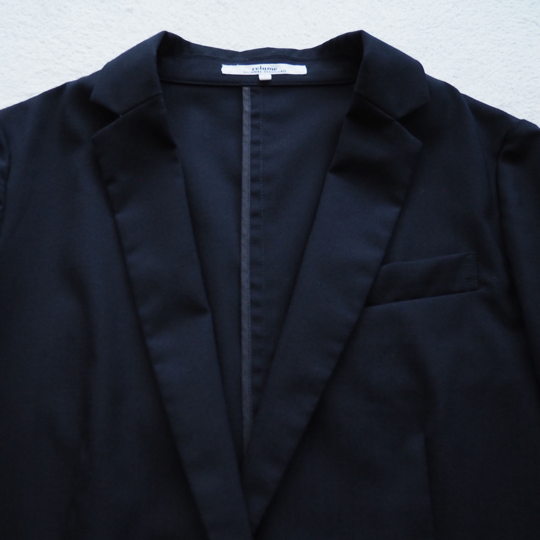 JOURNAL STANDARD relume - relume 紺ブレ 銀ボタン テーラード