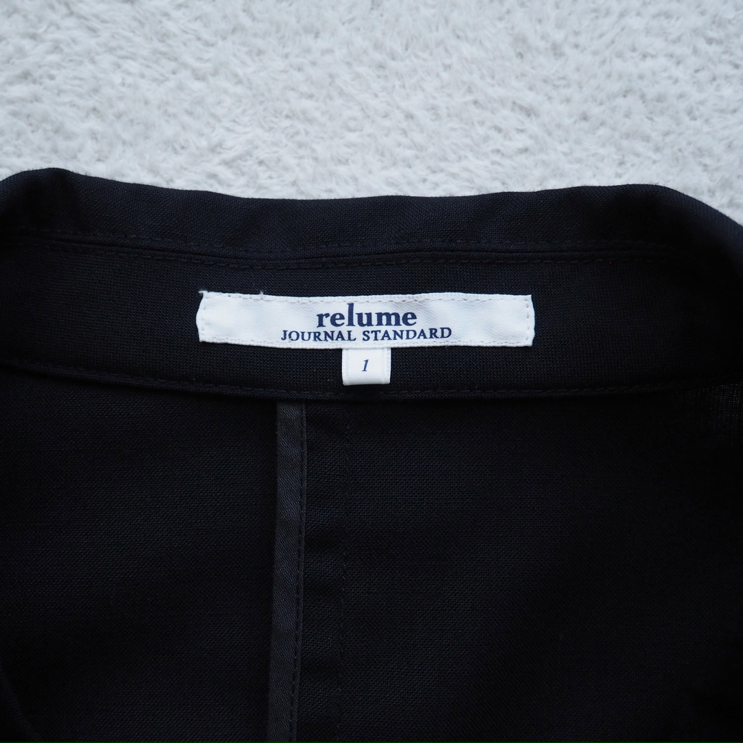 JOURNAL STANDARD relume - relume 紺ブレ 銀ボタン テーラード