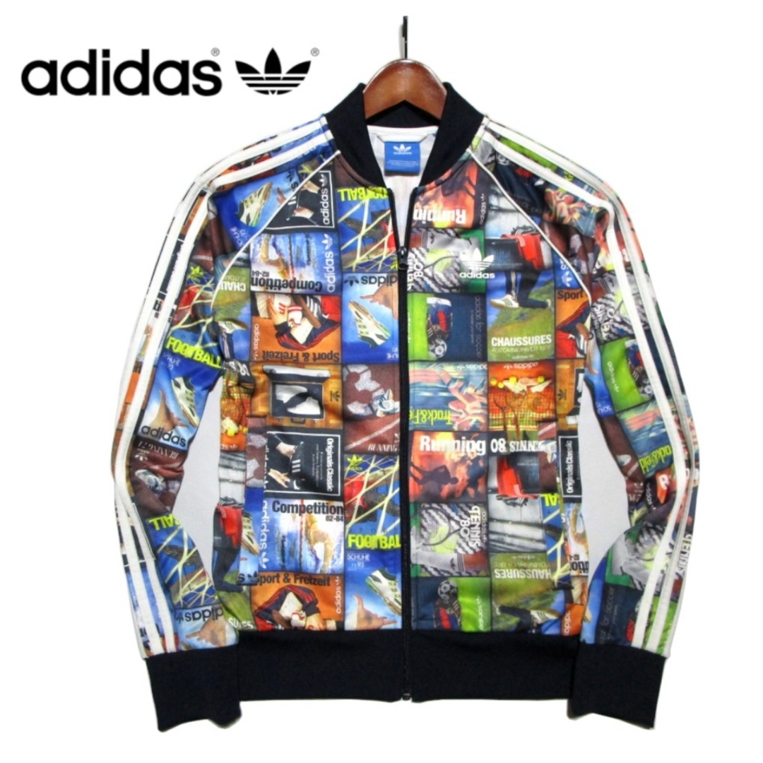 【極美品】希少プレミアム価格5.8万円 adidas カタログ転写 リブジャージ