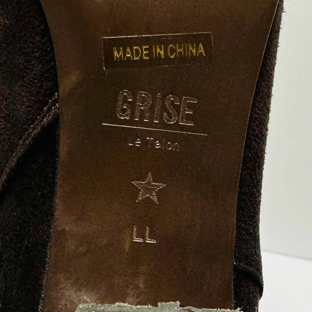 Le Talon - 美品✨ルタロン GRISE LL/約25㎝ ショートブーツ スエード
