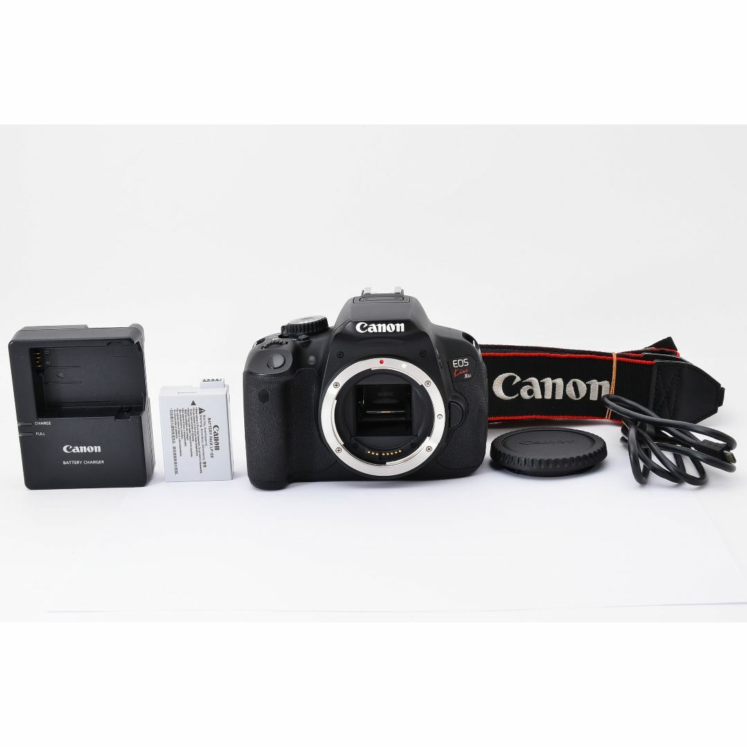 美品　Canon EOS Kiss x6i　ボディ　バッテリ2つ付