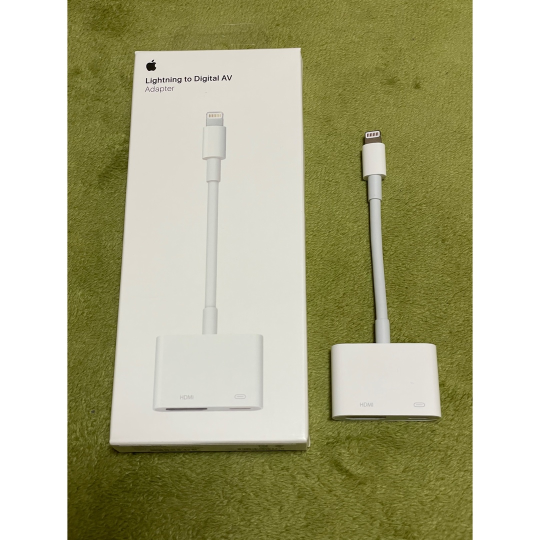 Apple(アップル)のAPPLE Lightning DigitaL AVアダプタ MD826AM/A スマホ/家電/カメラのスマホアクセサリー(その他)の商品写真