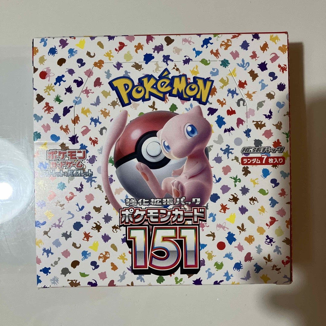 お買い得モデル ポケモンカード 151 未開封1BOX シュリンクなし Box