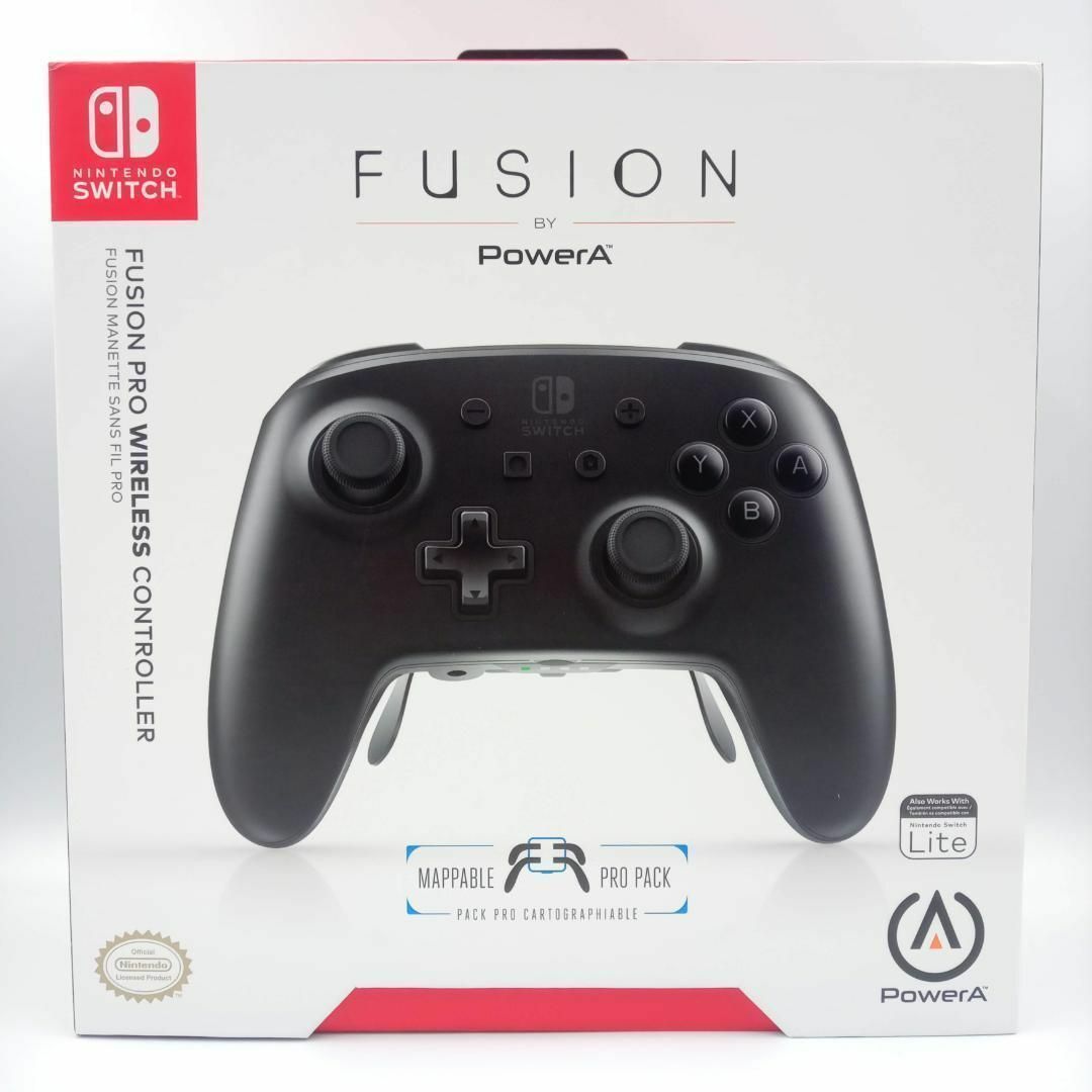 Switch PowerA Fusion Pro ワイヤレス コントローラー 1