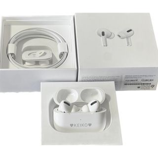 アップル(Apple)の送料込み・お値下げしました・AirPods Pro 第一世代　刻印あり(ヘッドフォン/イヤフォン)