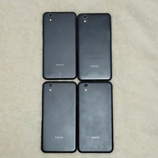 docomo SH-02J AQUOS EVER ブラック4台　ドコモスマホ