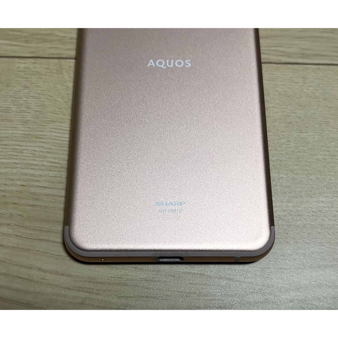 AQUOS(アクオス)のSHARP AQUOS sense 3 lite SH-RM12 SIMフリー スマホ/家電/カメラのスマートフォン/携帯電話(スマートフォン本体)の商品写真