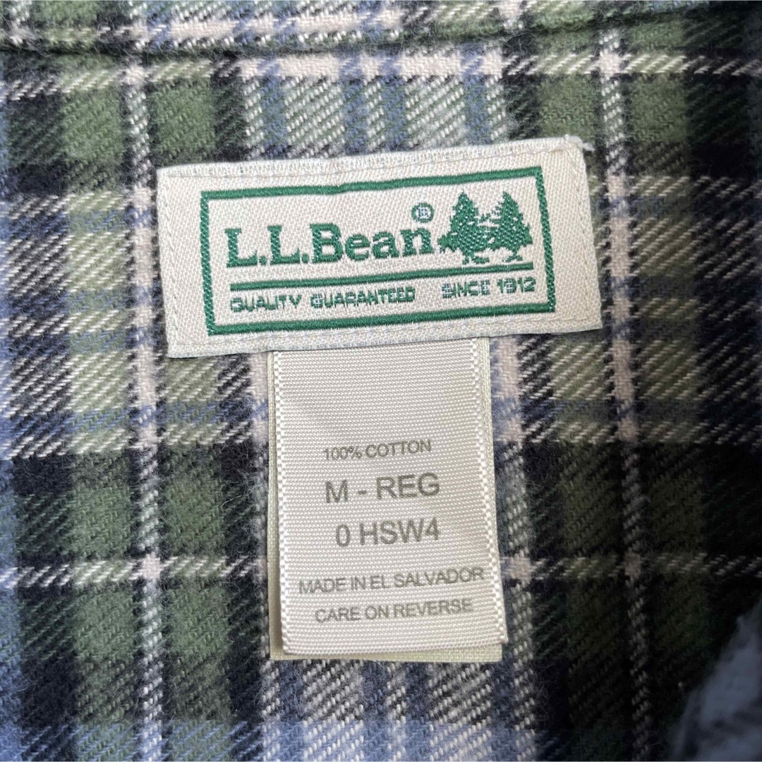 L.L.BEAN ネルシャツ