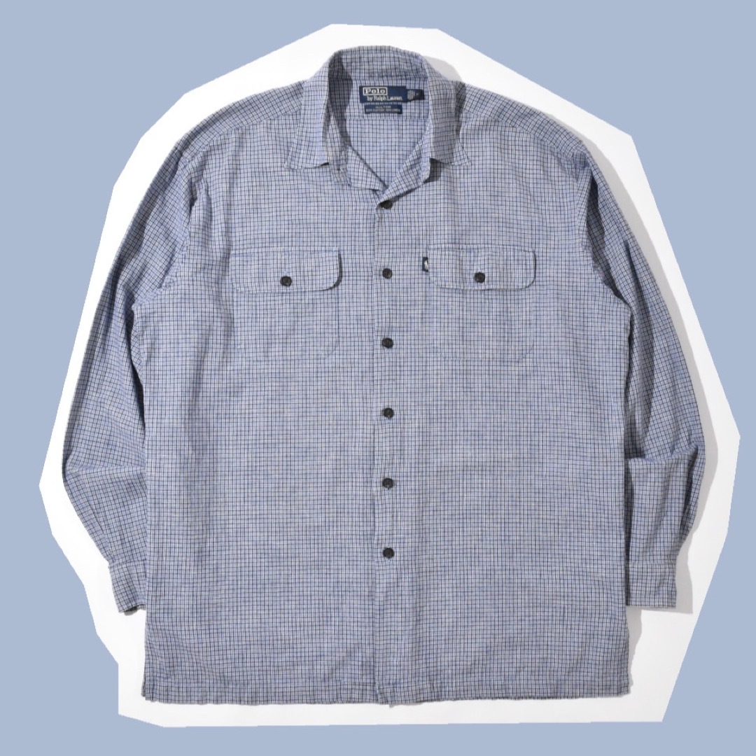 POLO RALPH LAUREN - 90s Polo Ralph Lauren Shirts HULTON Mの通販 by