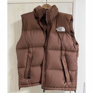 THE NORTH FACE - ノースフェイス ダウンベスト ブラウンの通販 by