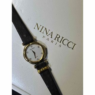 ニナリッチ(NINA RICCI)の★ ニナリッチ 6石 ダイアモンド ゴージャス レディース 腕時計 ★保管品(腕時計)