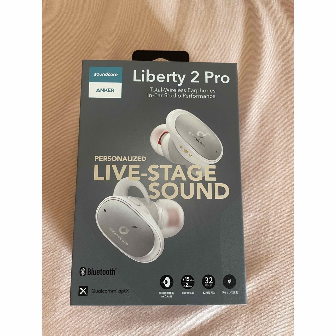 【美品】Anker Soundcore Liberty 2 pro ホワイト | フリマアプリ ラクマ