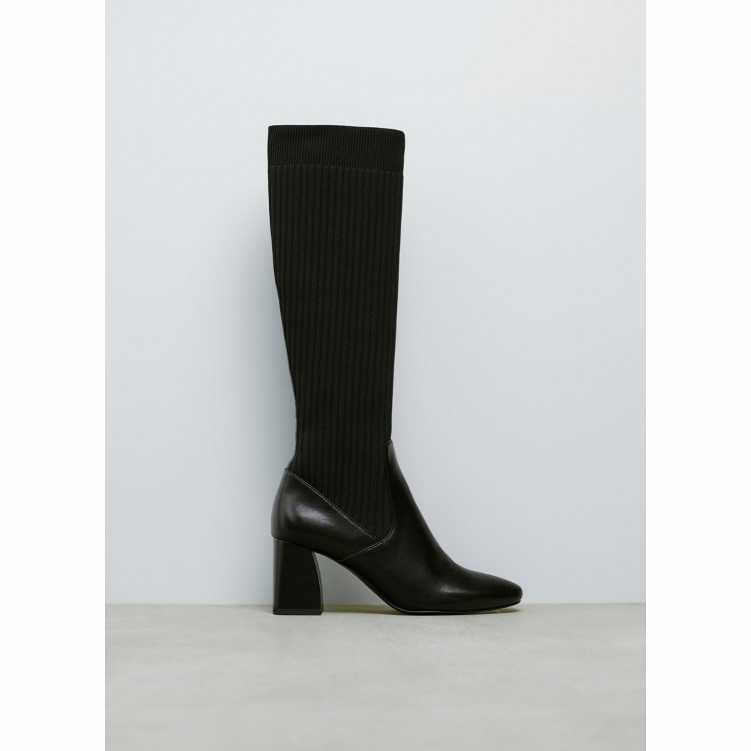 ZARA - Zara ミッド布地ブーツの通販 by Miki's shop|ザラならラクマ