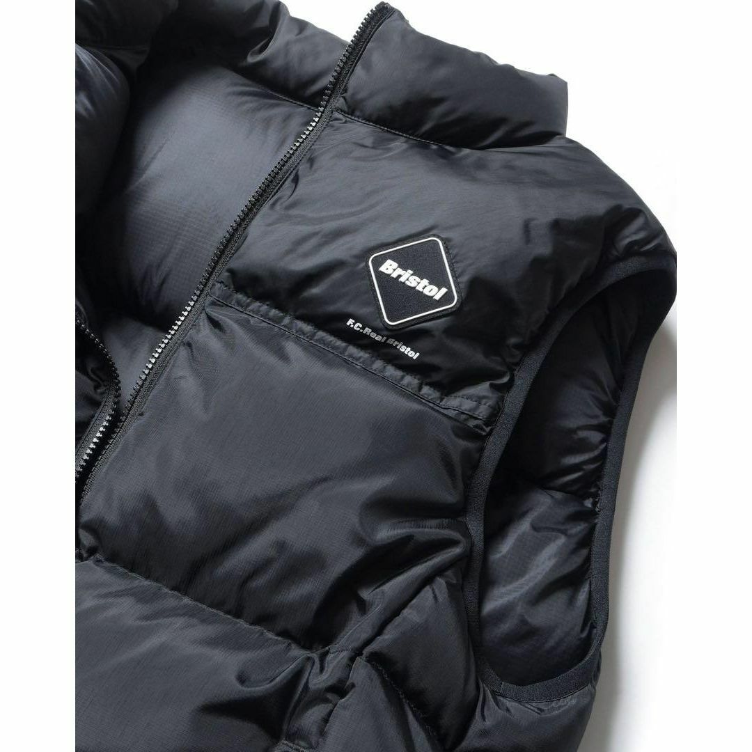 L FCRB 23AW DOWN VEST 黒 ダウンベスト ブリストル