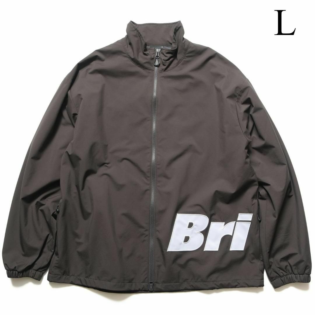 L　FCRB 23AW ベンチレーション スタンドカラージャケット 茶　新品