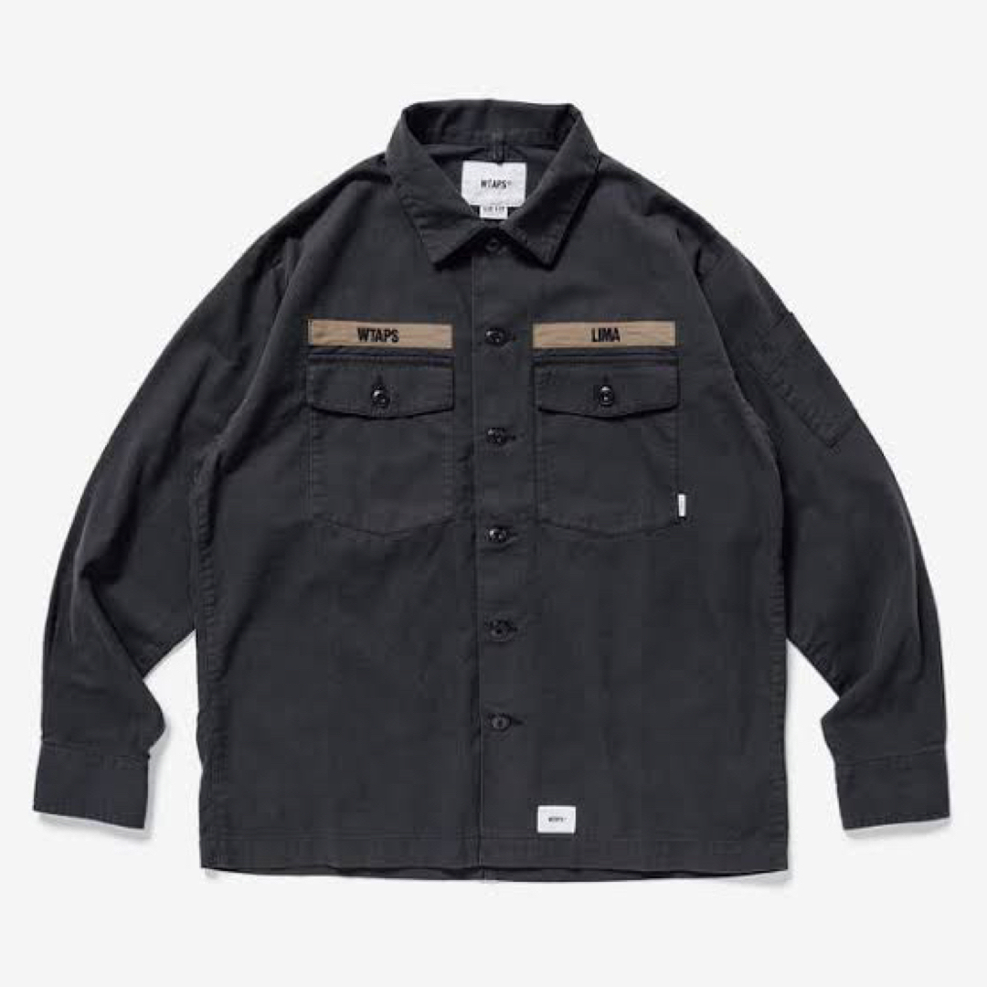 WTAPS 19ss BUDS LS 01SHIRT COTTON. SERGE