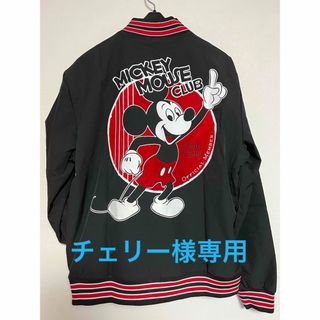 お得品‼️アウター、Disney、ブルゾン、ミッキー、黒、Lサイズ、ゴルフ、