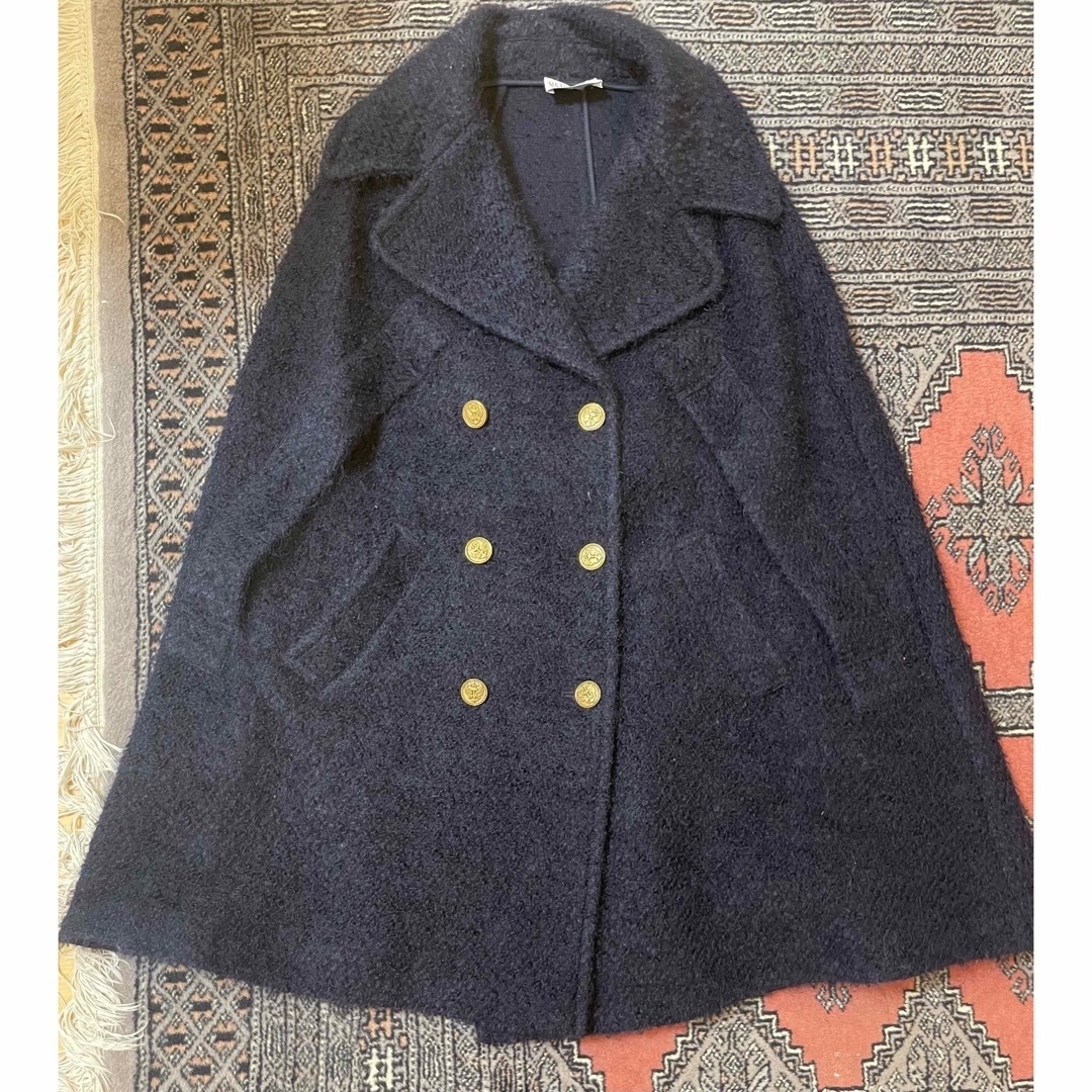 RED VALENTINO - REDValentino ポンチョ ネイビー 38 タグありの RED VALENTINO - REDValentino ポンチョ ネイビー 38 タグありの