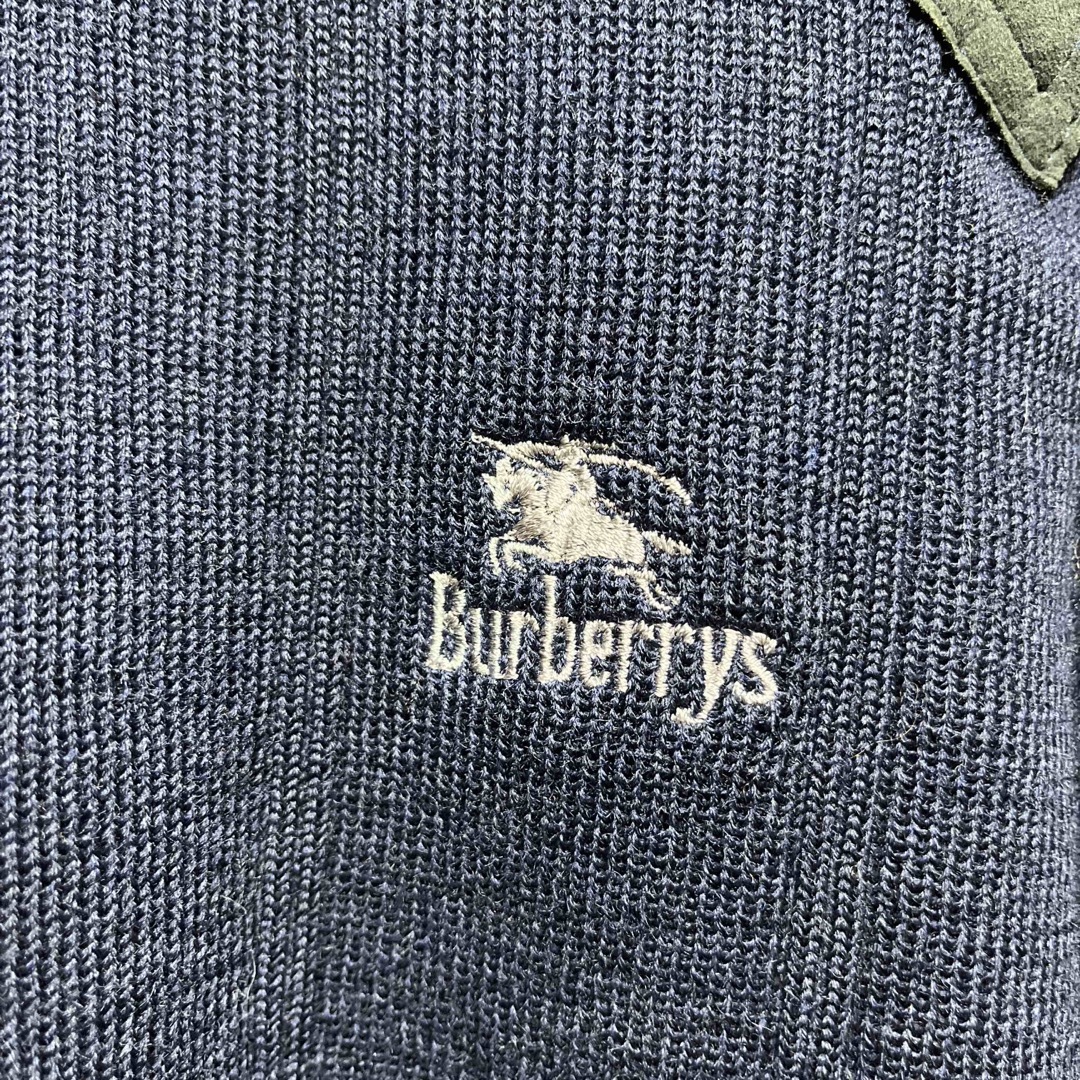 Burberrysニット80’〜90’年代ヴィンテージバーバリーパッチ