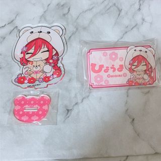 ブルーロック ブルロ ファボテリア キャラチャ アクスタ バッジ 千切(キャラクターグッズ)
