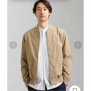 ユナイテッドアローズグリーンレーベルリラクシング(UNITED ARROWS green label relaxing)のgreen label relaxing ストレッチナイロン フライトジャケット(フライトジャケット)