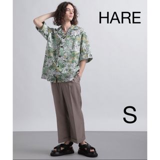 ハレ(HARE)のHARE リゾートカイキンシャツ 半袖 S 新品(シャツ)