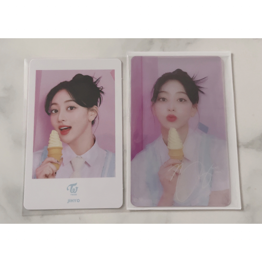JYP POPUP STORE 2023 クリアトレカ TWICE ジヒョ | フリマアプリ ラクマ