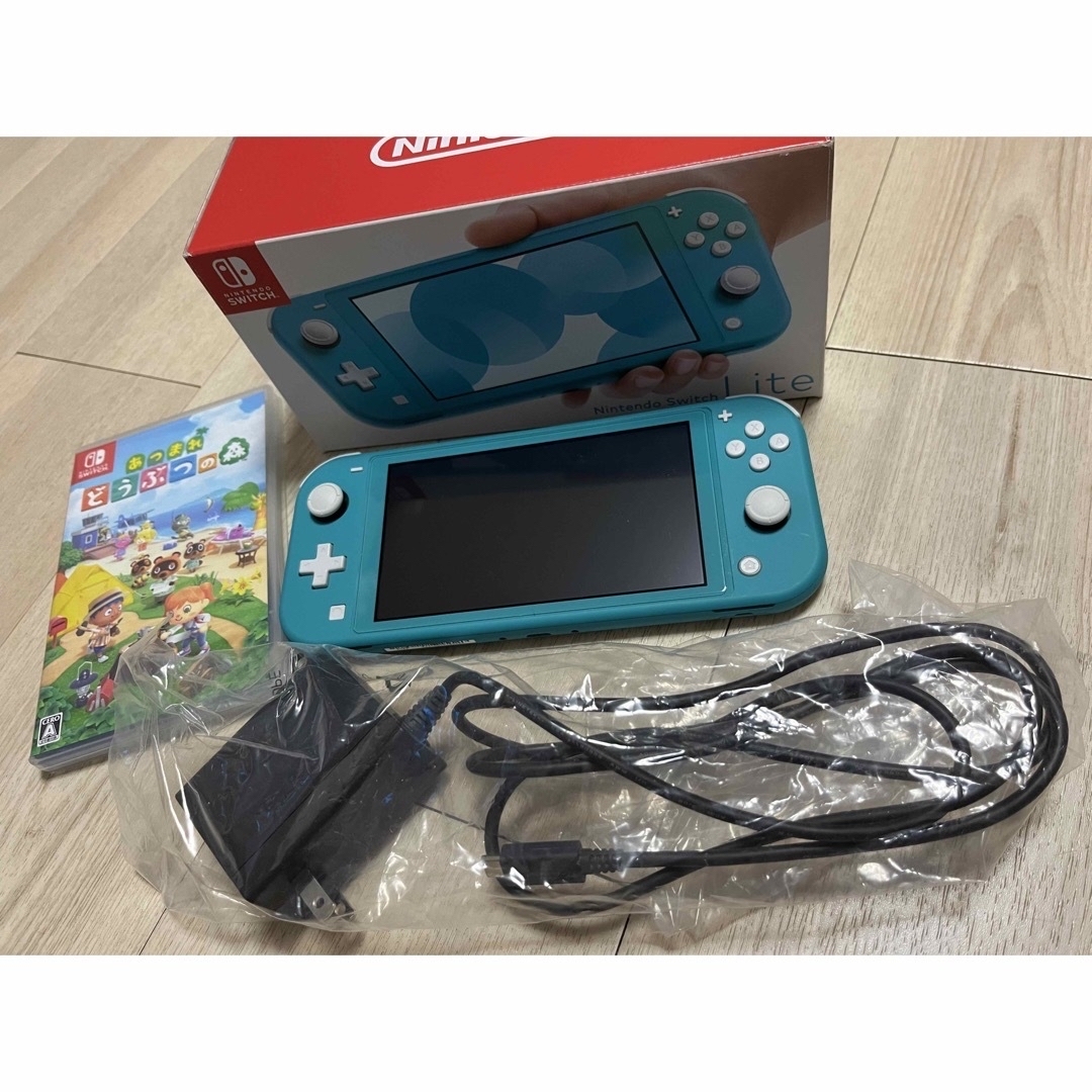 任天堂Switch light❤︎あつ森ソフト - 家庭用ゲーム機本体