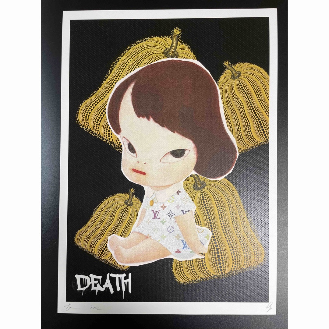 DEATH NYC 世界限定100枚 アートポスター 奈良美智/草間彌生