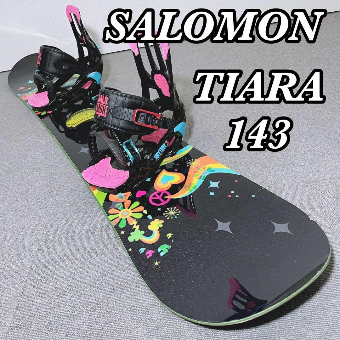 SALOMON サロモン ティアラ バイン 2点セット