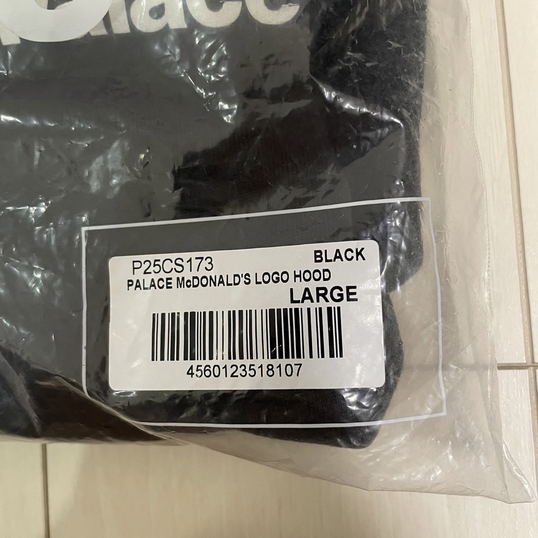 PALACE - 送料込み Lサイズ PALACE マクドナルド コラボパーカーの通販