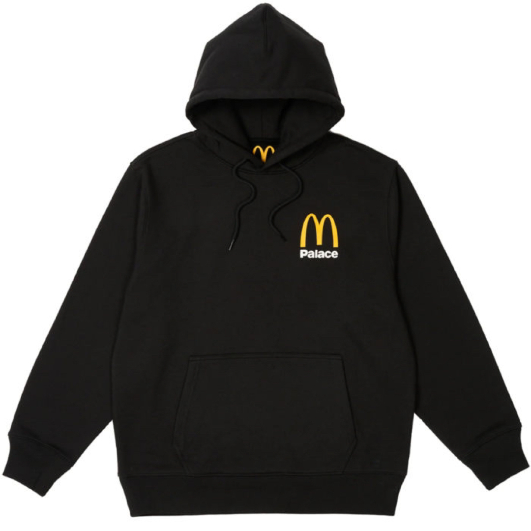 palace McDonald's HOODIE WHITE Large