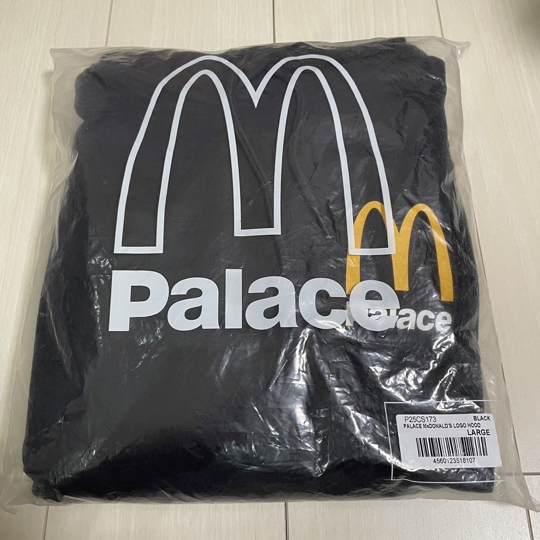 palace McDonald's HOODIE WHITE Large