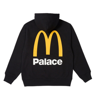 palace McDonald's HOODIE WHITE Large