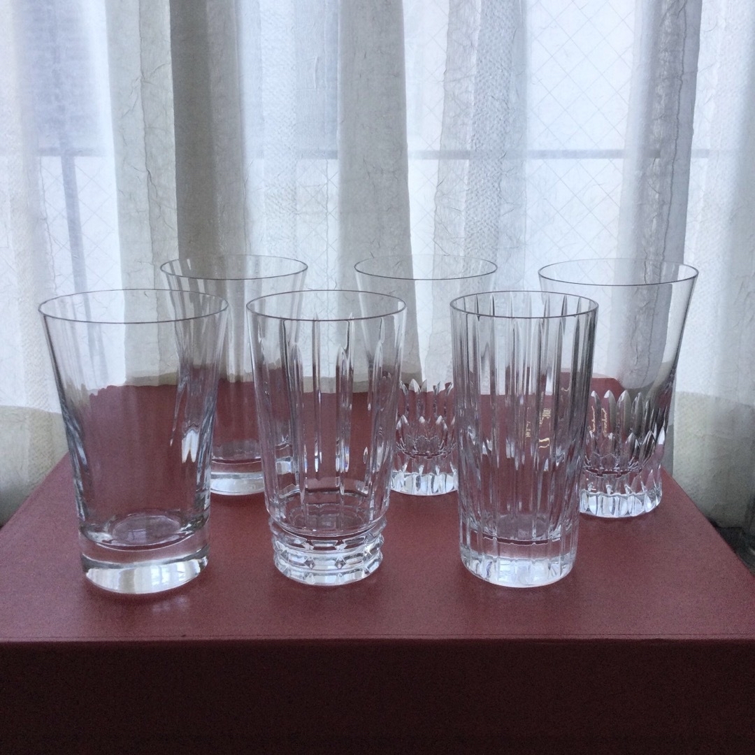 Baccarat - バカラ ハーモニーなど ハイボールグラス 5客+1客おまけの
