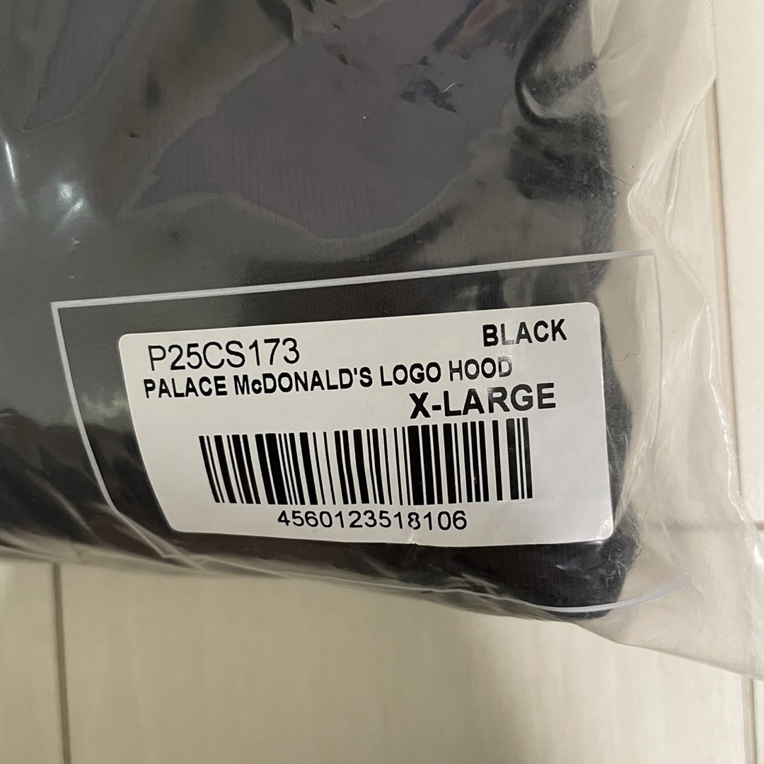 PALACE - 送料込み XLサイズ PALACE マクドナルド コラボ パーカーの