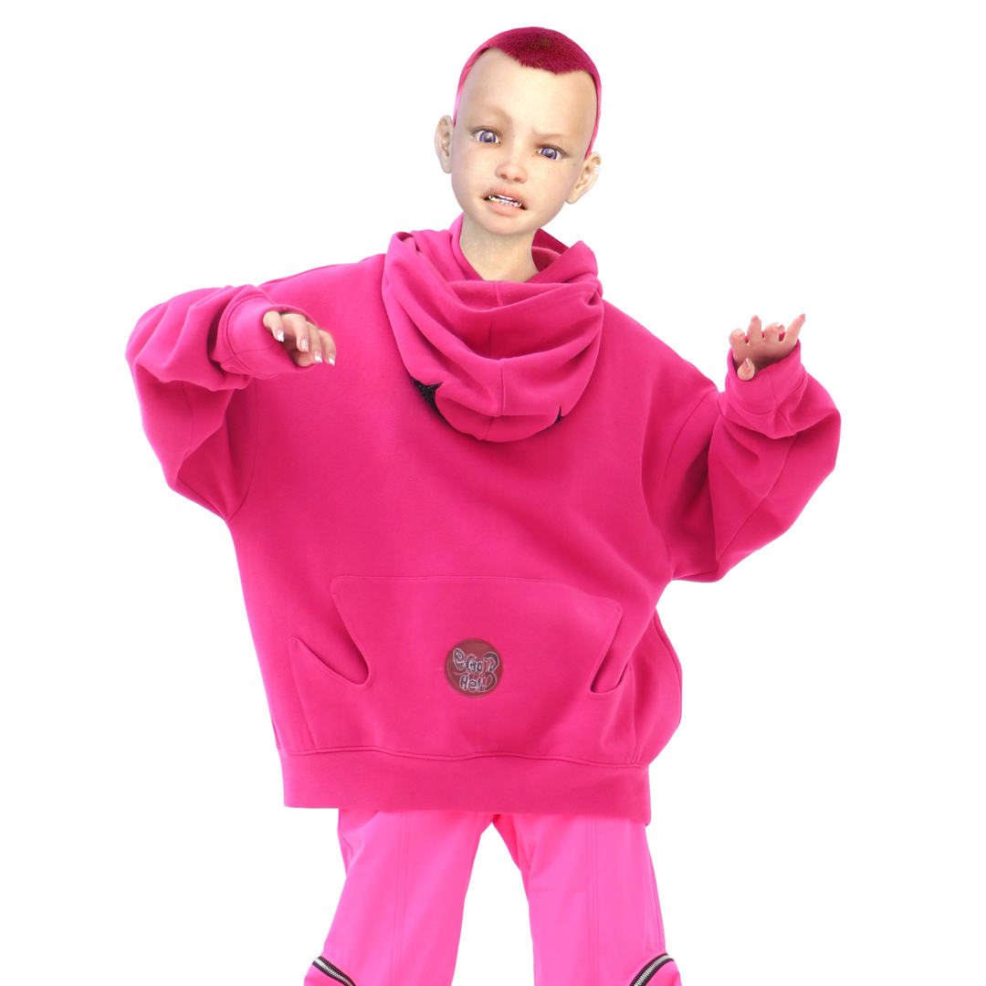 Walter Van Beirendonck(ウォルターヴァンベイレンドンク)のe23 Hoodie メンズのトップス(パーカー)の商品写真