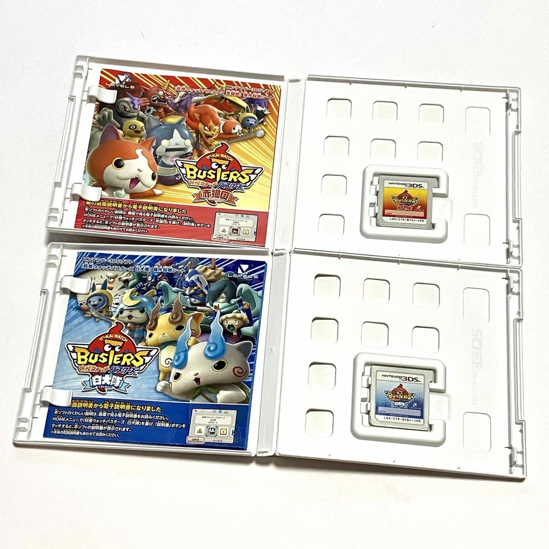 ニンテンドー3DS - 妖怪ウォッチバスターズ 赤猫団 白犬隊 2点